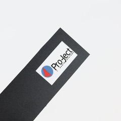 Pro-Ject Turntable logo badge Sticker Decal waterproof 31mm(1.22&Prime;)X16mm(0.63&Prime;)