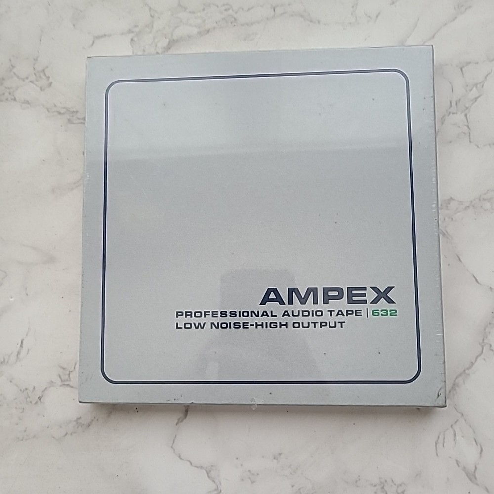 Ampex 632 BRAND NEW Sealed low-noise High Output, 1/4 x 1200 feet, 7 inch reel