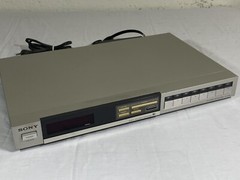 Vintage Sony ST-JX44 AM/FM Digital Stereo Tuner Made In Japan Tested 1981