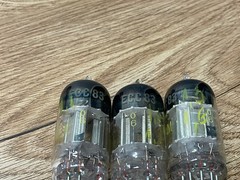 ONE TUNGSRAM ECC83 / 12AX7 SILVER PLATE DOUBLE TRIODES VACUUM AUDIO RADIO TUBE