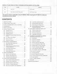 RT-909 Reel To Reel Tape Deck Owner&rsquo;s & Service Manual Fits Pioneer