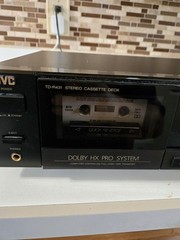 JVC TD-R421 Stereo Cassette Deck Dolby HX Pro Tested Working