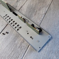 Tascam TSR-8 Reel to Reel – Rear Middle Cover Panel w/Accessory 1 & Remote Punch