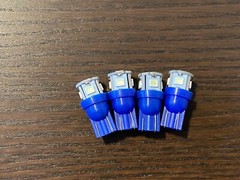 Pioneer SX-1980 LED Light Bulbs SX-1280 SX-1250 4 Cool Blue Wedge Lamps