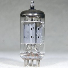 Telefunken ECC83/12AX7 Long Smooth Plate Diamond Mark on Bottom Germany Strong