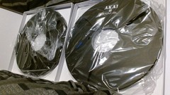 One Pair 10.5 » Black AKAI Tape reel High Quality Aluminum Take Up Reel