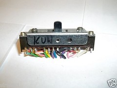 Pioneer SA-8100 Slide Switch Pre/Power ASH-066 (KUW)