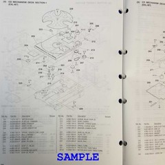 SONY DVP-S7000 RMT-D100A RMT-D100E Service Manual Original Paper OEM Repair Guid