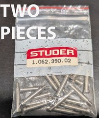NOS – PR99, A807 A810 Tape Guide Headblock (Shaft Screw) Studer 1.062.390.02