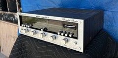 Marantz 2220b Vintage Analog Stereo Tuner Component Silver Face Dial Scale Knobs