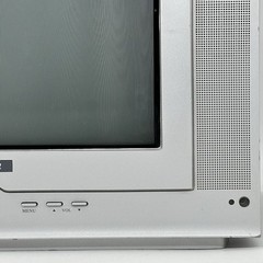 Emerson ETV1501PF 15&Prime; CRT Television Retro Gaming Tested Working