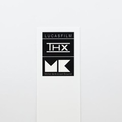 M&K Miller Kreisel THX LUCASFILM logo badge Sticker Decal waterproof