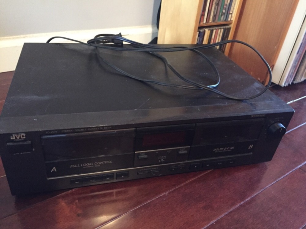 JVC TD-W75 Stereo Cassette Deck 