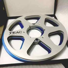 Vintage TEAC RE-1003 S (silvery) 10.5&Prime; x 1/4&Prime; Blank Empty original Reel