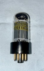 Raytheon Realistic Lifetime 7591A Tube, Disc Getter, Tests NOS