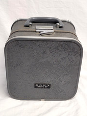 Vintage Sony 5-303W All Transistor Portable Analog Micro TV w/ Case – Japan