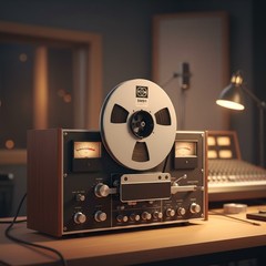 Reel to Reel Tape ½ inch Studio Master 911 Magnetic Analog Recording Tape