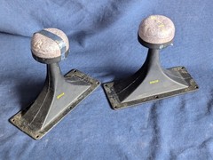 Vintage 8 Ohm Compression Horn Tweeters Pair – OEM RP-103 Jensen Style PA Horn
