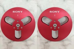 One Pair 7 » SONY Tape Reel silvery Aluminum for Reel to Reel Empty Take up Reel