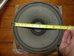 Vintage CTS 8&Prime; inch 8 Ohm Speaker 8FR10 7422
