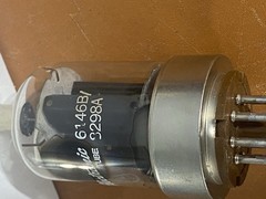 Vintage GE 6146B / 8298A Vacuum Tube – Made in USA – [Indica si es NOS o Usado]
