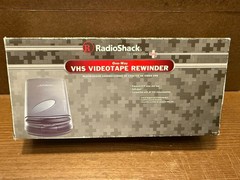 Vintage Radio Shack VHS Video Cassette Rewinder No. 44 – 1223 New