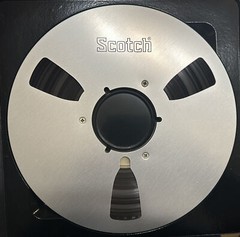 Scotch Japan 206 Mastering Reel Tape, SP, 10&Prime; Metal Reel, 2400 ft, Refurbished *