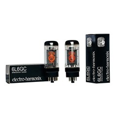 Electro Harmonix 6L6GC Factory Platinum Matched Pair