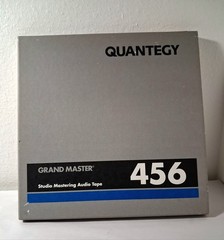 Vintage Ampex 456 1/2 inch. Metal Reel Blank TAPE
