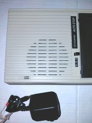 Califone CAS1500 Cassette Recorder Tested Working w/ Power Adapter Auto Stop