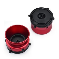 2x Red NAB Hub Adapters for TEAC Reel to Reel Tape Recorder 10.5&Prime;