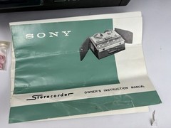 Sony Superscope Sterecorder Model 300 Tape Recorder Reel To Reel