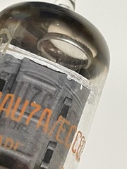 TWO RCA ECC82 12AU7A Tubes /Amplitrex Tested/ Halo / 1973 Long Grey Plates
