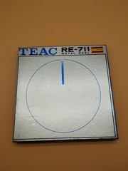Maxell MR7 Empty 7&Prime; Metal Tape TEAC RE-711 Professional Box – BOX ONLY