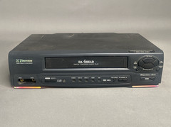 Emerson Model EWV401B 4 Head VCR VHS Player No Remote – Working!