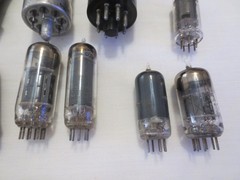 Lot Of 28 Mixed Vacuum Tubes GE, RCA, GM, Zenitn, & more
