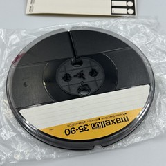 Maxell UD 35-90 Reel to Reel Tape 7&Prime; NOS Opened – 1800ft 1/4&Prime; Made in Japan
