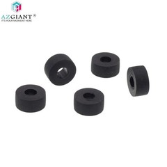 2PCS 13*6*5mm Recorder Idler Wheel Rubber Ring Idle Pulley For Sharp GF-700/ 777