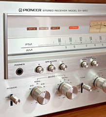 Vtg PIONEER SX-1250 AM/FM Stereo Receiver 160 Watts Recapped Upgraded Near MINT!