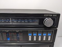 Realistic System 200 Model 13-1229 Dual Cassette Deck AM FM – Everything Works