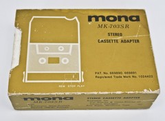 Vintage Mona MK-703SR 8 Track Player Stereo Cassette Adapter « Rew Stop Play »