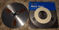 Realistic Metal Reel Tape 7&Prime; Reel-to-Reel 44-280 Original Box Vintage Japan