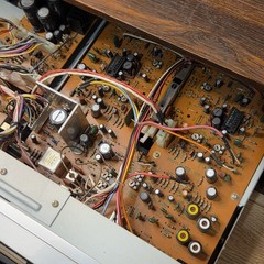 Vintage TEAC A-700 Stereo Cassette Deck Recorder Rare For Parts or Repair