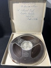 (13) 1950-60s Generic Reel to Reel Magnetic Audio Tape, 1/4&Prime;, 7”, Used, 1 Tested