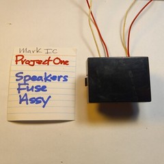 🤩 PROJECT ONE⚡️ SPEAKERS FUSE ASSEMBLY ⚡️ MARK IC STEREO RECEIVER