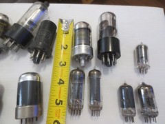 Lot Of 28 Mixed Vacuum Tubes GE, RCA, GM, Zenitn, & more