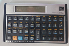 Hewlett Packard 15C Limited Edition Calculator HP-15C LE leather case