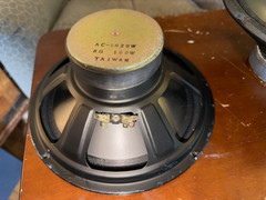 10&Prime; Polymer Cone FOSTEX Woofers/Speakers AC- 1020W 8 OHM 100W NOT MADE IN CHINA