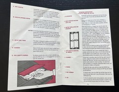 Audiotronics Classette 260 Series Cassette Tape Player Owner Instructions Manual