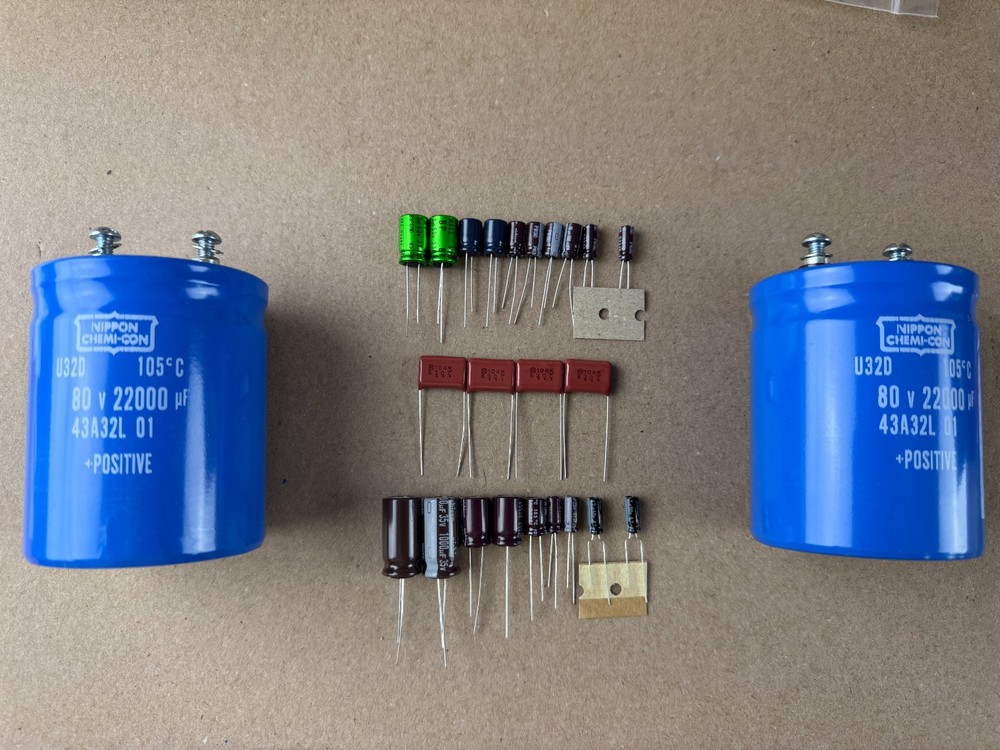 Soundcraftsmen PCR860 COMPLETE Recap Kit High-Quality Rebuild Main Filters